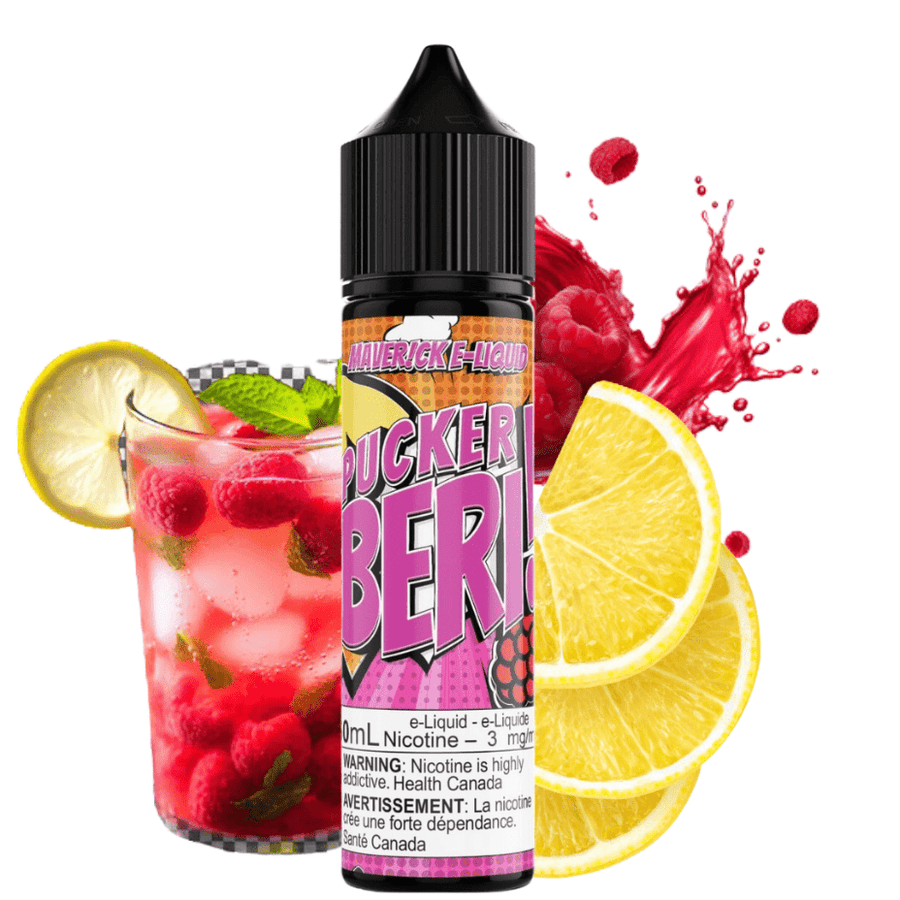 Maverick E-Liquid Freebase E-Liquid 100ml / 3mg Pucker Beri by Maverick E-Liquid-100ml Pucker Beri by Maverick E-Liquid-100ml-Yorkton Vape SuperStore SK