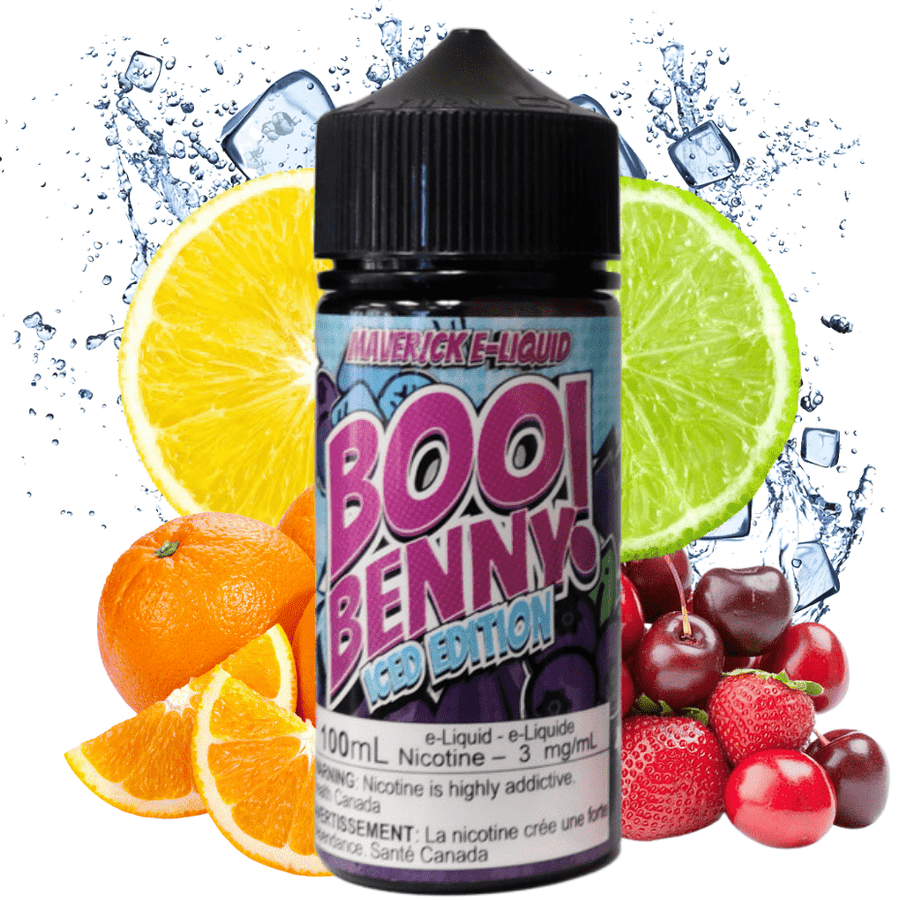 Maverick E-Liquid Freebase E-Liquid Boo Benny Ice by Maverick E-Liquid-100ml Boo Benny Ice by Maverick E-Liquid-100ml-Yorkton Vape SuperStore, SK