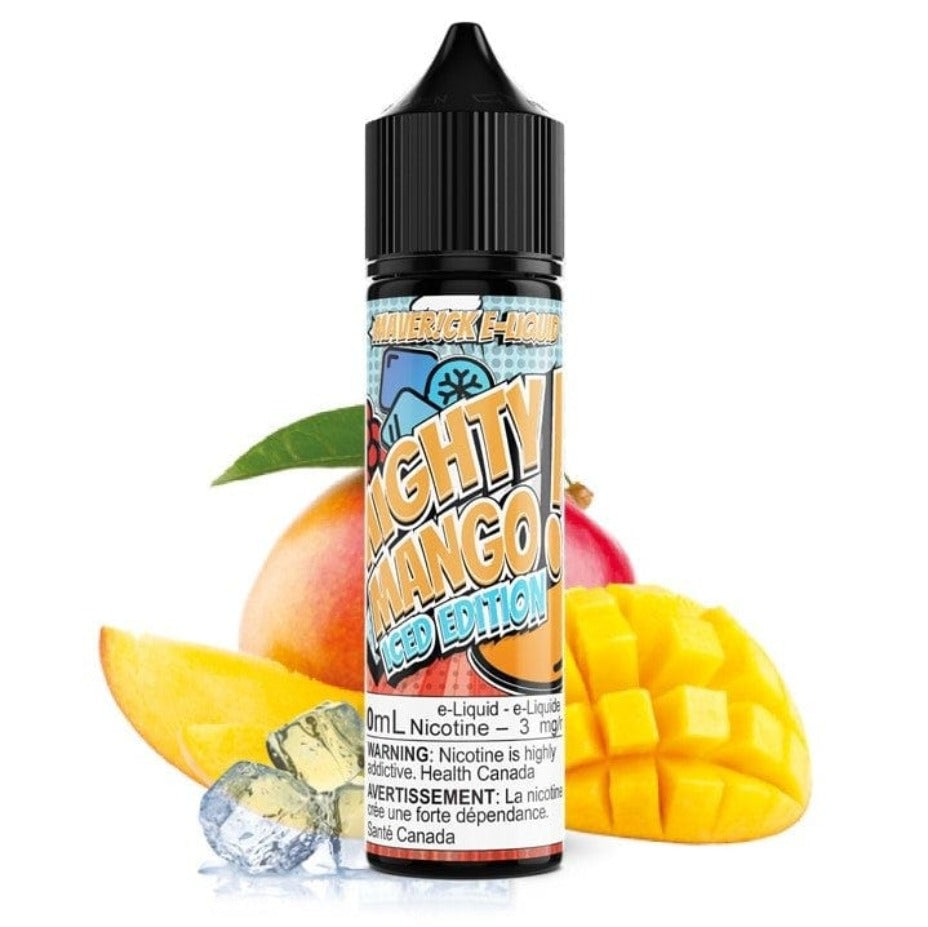 Maverick E-Liquid Freebase E-Liquid Mighty Mango Iced by Maverick E-Liquid-100ml Mighty Mango Iced by Maverick E-Liquid 100ml-Yorkton Vape SuperStore Sask