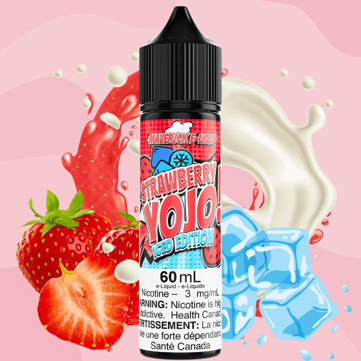 Maverick E-Liquid Freebase E-Liquid Strawberry Yojo Iced by Maverick E-Liquid Strawberry Yojo Iced by Maverick E-Liquid-Yorkton Vape Superstore SK, Canada