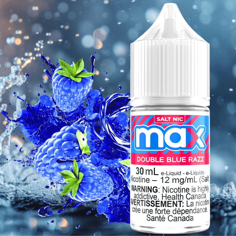 Max E-Liquid Salt Nic E-Liquid Max E-Liquid - Double Blue Razz Salt Max E-Liquid - Double Blue Razz Salt - Yorkton Vape SuperStore