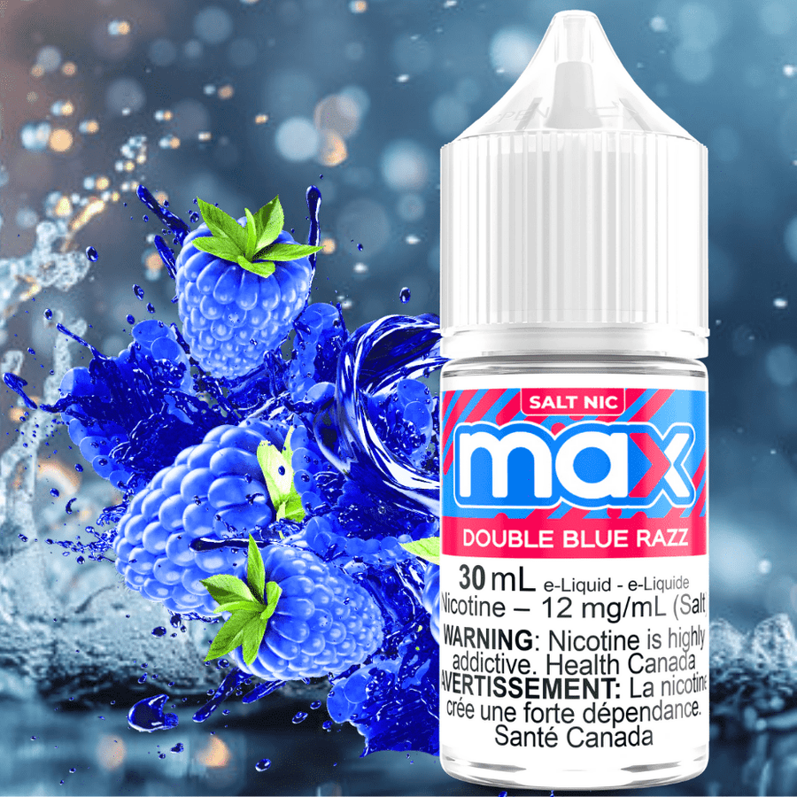 Max E-Liquid Salt Nic E-Liquid Max E-Liquid - Double Blue Razz Salt Max E-Liquid - Double Blue Razz Salt - Yorkton Vape SuperStore