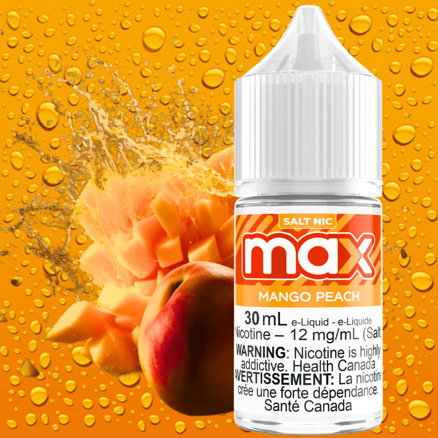 Max E-Liquid Salt Nic E-Liquid Max E-Liquid - Mango Peach Salt Max E-Liquid - Mango Peach Salt 30ml in Canada - Yorkton SK