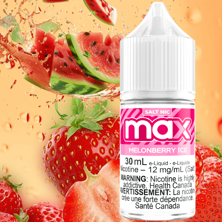 Max E-Liquid Salt Nic E-Liquid Max E-Liquid - Melonberry Ice Salt Max E-Liquid Melonberry Ice Salt - Yorkton Vape SuperStore