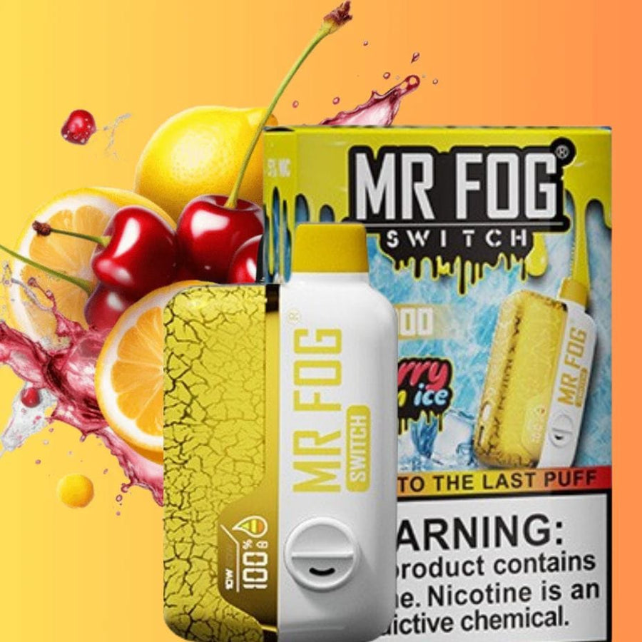 Mr Fog Disposables Disposable Vape 15000 Puffs Mr Fog Switch 15K Disposable Vape-Cherry Lemon Mr Fog Switch 15K - Cherry Lemon in Yorkton Saskatchewan, CA