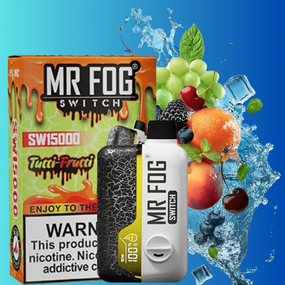 Mr Fog Disposables Disposable Vape 15000 Puffs Mr Fog Switch SW15000 Disposable Vape-Cherry Lemon Mr Fog Switch SW15000 Disposable Vape-Cherry Lemon-Yorkton Vape Store