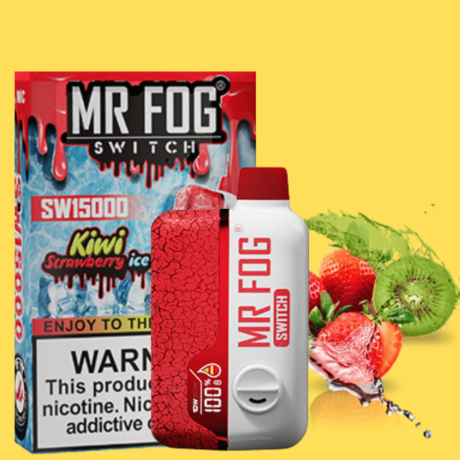 Mr Fog Disposables Disposable Vape 15000 Puffs Mr Fog Switch SW15000 Disposable Vape-Strawberry Kiwi Mr Fog Switch SW15000 Disposable Vape-Strawberry Kiwi - Yorkton Vape