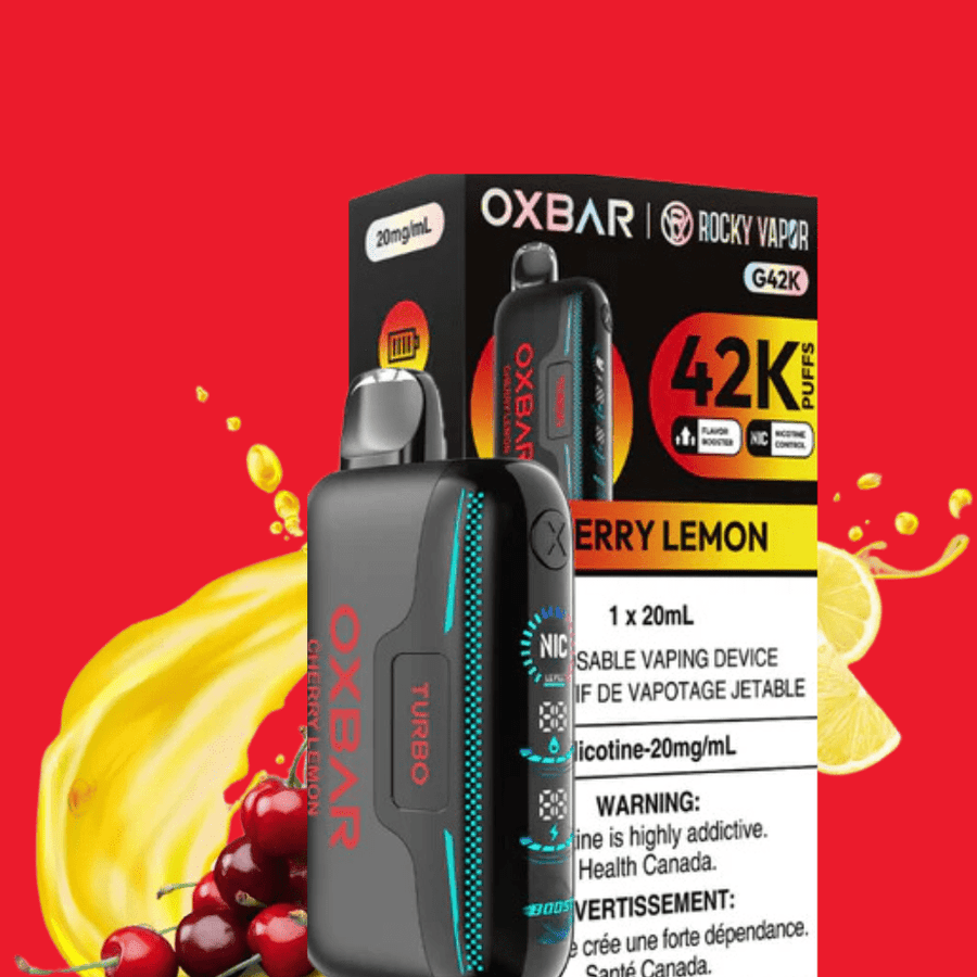 Oxbar Disposable Vape Oxbar G42k Disposable Vape-Cherry Lemon Oxbar G42k Disposable Vape-Cherry Lemon in Canada