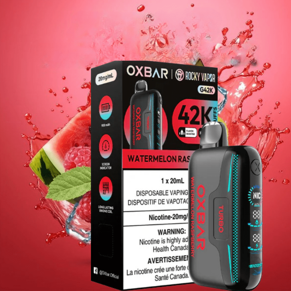 Oxbar Disposable Vape Oxbar G42k Disposable Vape-Watermelon Raspberry Oxbar G42k Disposable Vape-Watermelon Raspberry in Canada