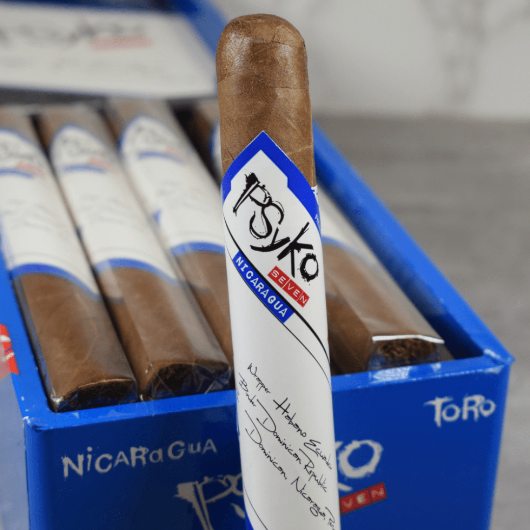 Psyko Seven Cigars Psyko Seven Nicaragua Toro Cigar Psyko Seven Nicaragua Toro Cigar-Yorkton Vape SuperStore SK, Canada