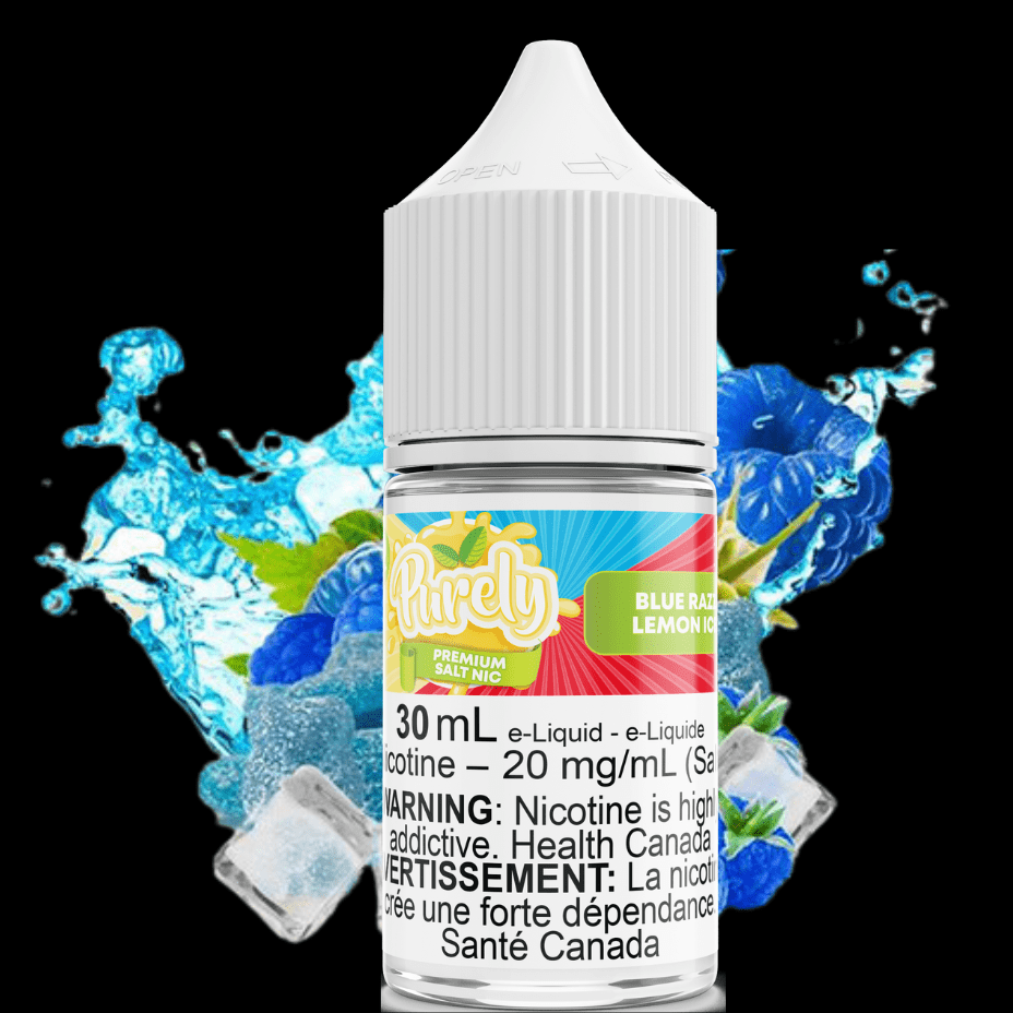 Purely Salt E-Liquid Salt Nic E-Liquid 30ml / 12mg Blue Razz Lemon Ice Salt Nic by Purely E-Liquid BlueRazz Lemon Ice Salt Nic by Purely E-Liquid-Yorkton Vape SuperStore