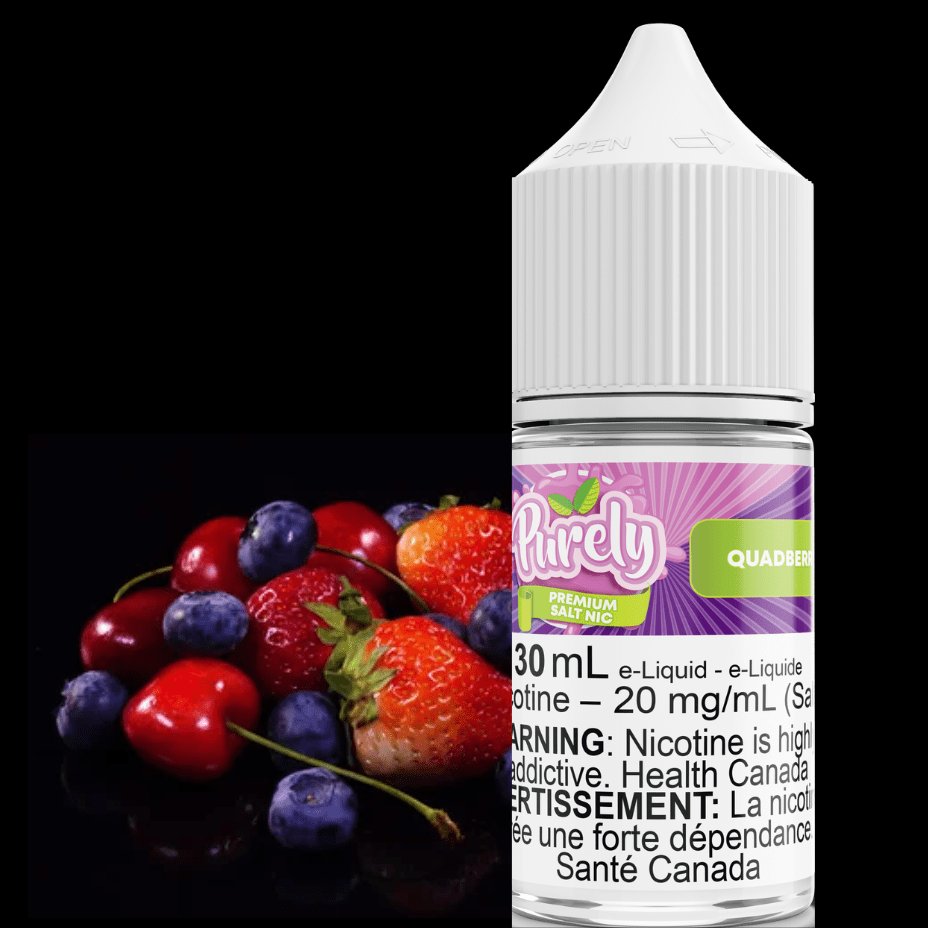 Purely Salt E-Liquid Salt Nic E-Liquid 30ml / 12mg Quadberry Salt Nic by Purely E-Liquid Quadberry Salt Nic by Purely E-Liquid-Yorkton Vape SuperStore