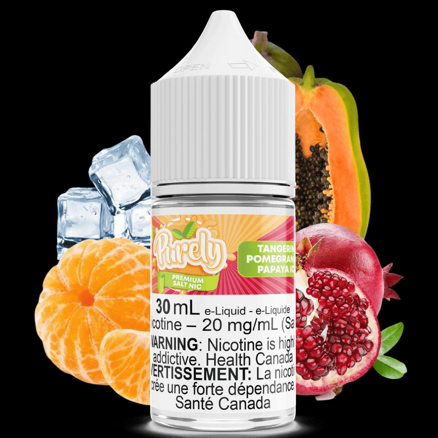 Purely Salt E-Liquid Salt Nic E-Liquid 30ml / 12mg Tangerine Pomegranate Papaya Ice Salt Nic by Purely E-Liquid Tangerine Pomegranate Papaya Ice Salt Nic by Purely E-Liquid-Yorkton 