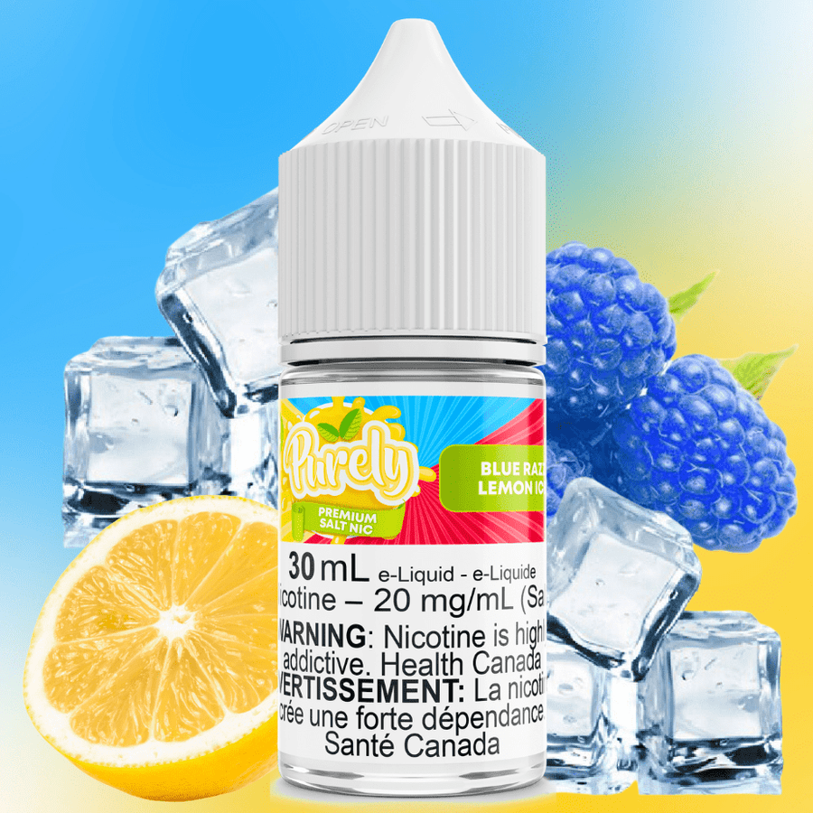 Purely Salt E-Liquid Salt Nic E-Liquid Blue Razz Lemon Ice Salt Nic by Purely E-Liquid BlueRazz Lemon Ice Salt Nic by Purely E-Liquid-Yorkton Vape SuperStore