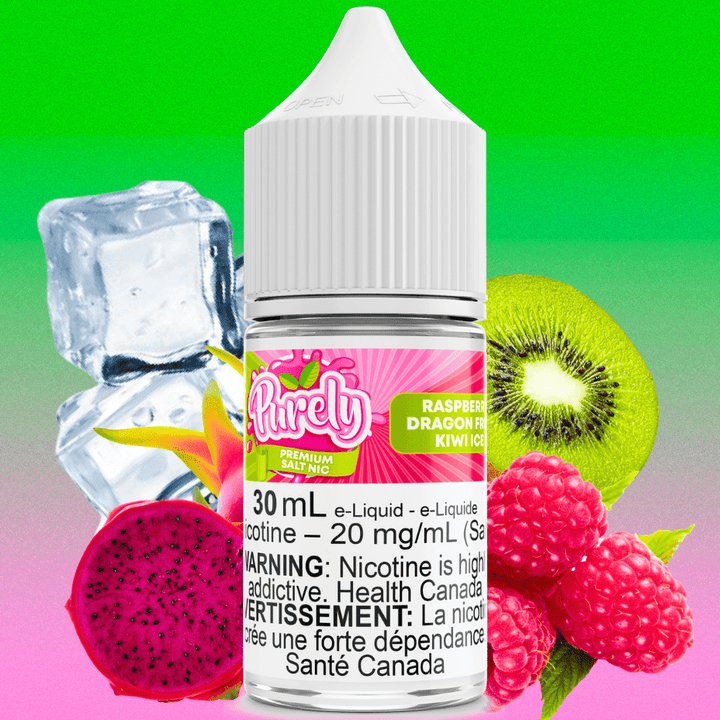 Purely Salt E-Liquid Salt Nic E-Liquid Raspberry Dragon Fruit Kiwi Ice Salt Nic by Purely E-Liquid Raspberry Dragon Fruit Kiwi Ice Salt Nic by Purely E-Liquid-Yorkton 