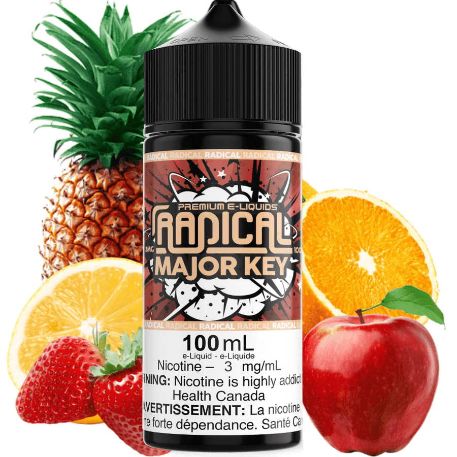 Radical E-liquid Freebase E-Liquid Major Key by Radical E-liquid-100ml Major Key by Radical E-liquid-100ml-Yorkton Vape SuperStore SK, Canada