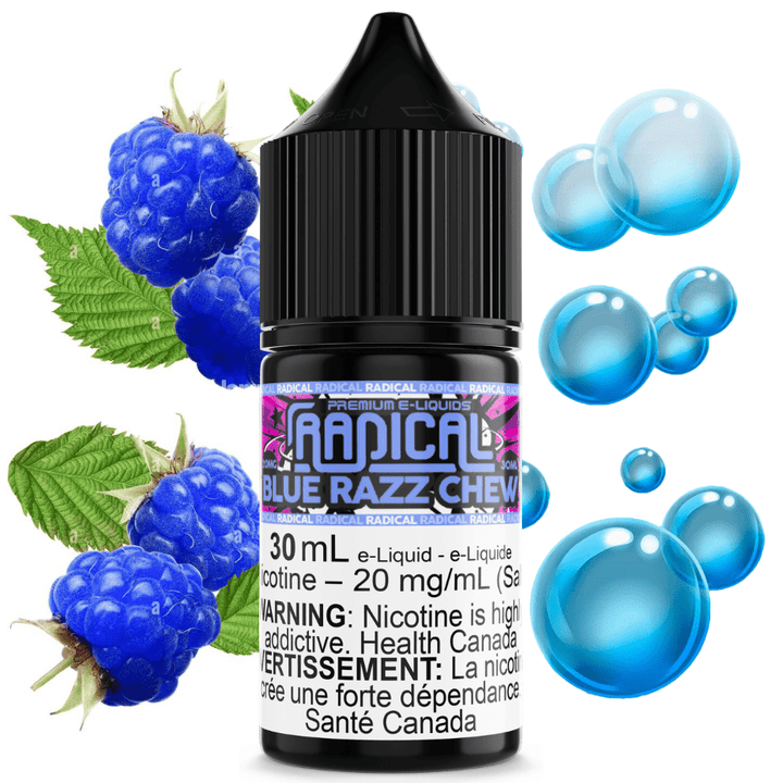 Radical Salt E-Liquid Salt Nic E-Liquid 30ml / 12mg Blue Razz Chew Salt Nic by Radical E-liquid Blue Razz Chew Salt Nic by Radical E-liquid-Yorkton Vape SuperStore