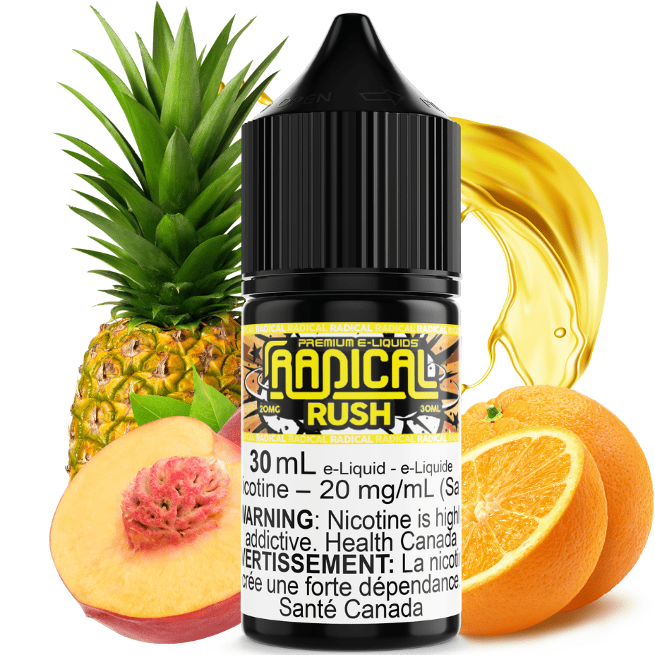 Radical Salt E-Liquid Salt Nic E-Liquid 30ml / 12mg Rush Salt Nic by Radical E-liquid Rush Salt Nic by Radical E-liquid-Yorkton Vape SuperStore