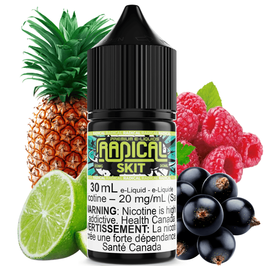 Radical Salt E-Liquid Salt Nic E-Liquid 30ml / 12mg Skit Salt Nic by Radical E-liquid Skit Salt Nic by Radical E-liquid-Yorkton Vape SuperStore & Bong Shop