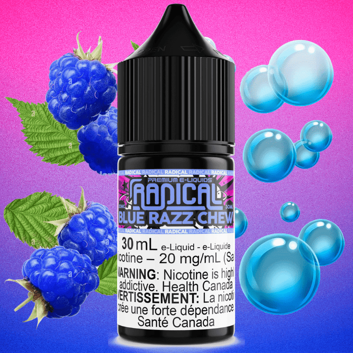 Radical Salt E-Liquid Salt Nic E-Liquid 30ml / Bold 50 Blue Razz Chew Salt Nic by Radical E-liquid Blue Razz Chew Salt Nic by Radical E-liquid-Yorkton Vape SuperStore