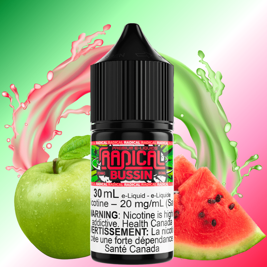 Radical Salt E-Liquid Salt Nic E-Liquid Bussin Salt Nic by Radical E-liquid Bussin Salt Nic by Radical E-liquid-Yorkton Vape SuperStore 