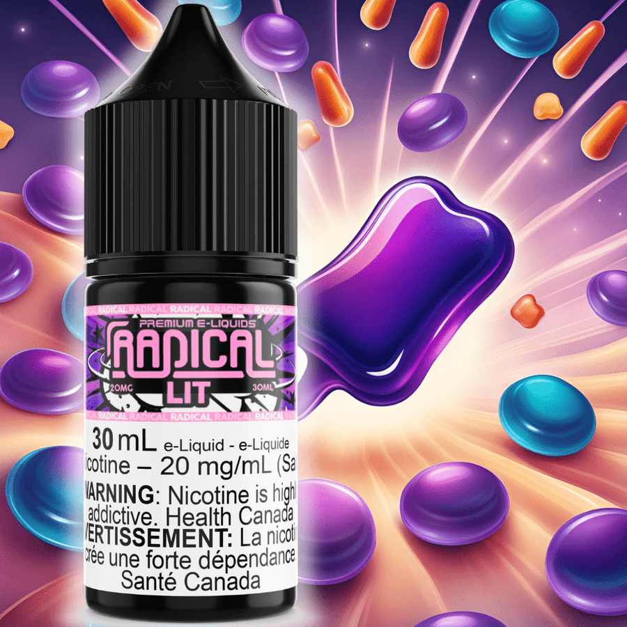 Radical Salt E-Liquid Salt Nic E-Liquid Lit Salt Nic by Radical E-liquid Lit Salt Nic by Radical E-liquid-Yorkton Vape SuperStore & Bong Shop