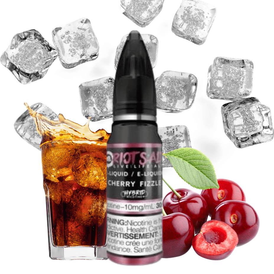 Riot Squad Salt E-Liquid Salt Nic E-Liquid 10mg / 30ml Cherry Fizzle Salt by Riot Squad E-Liquid Cherry Fizzle Salt by Riot Squad E-Liquid-Yorkton Vape SuperStore, SK