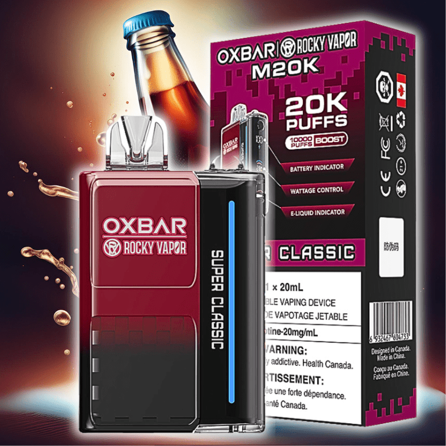 Rocky Vapor Disposable Vape 20000 OXBAR M20K Disposable Vape - Super Classic OXBAR M20K Disposable Vape - Super Classic in Yorkton SK