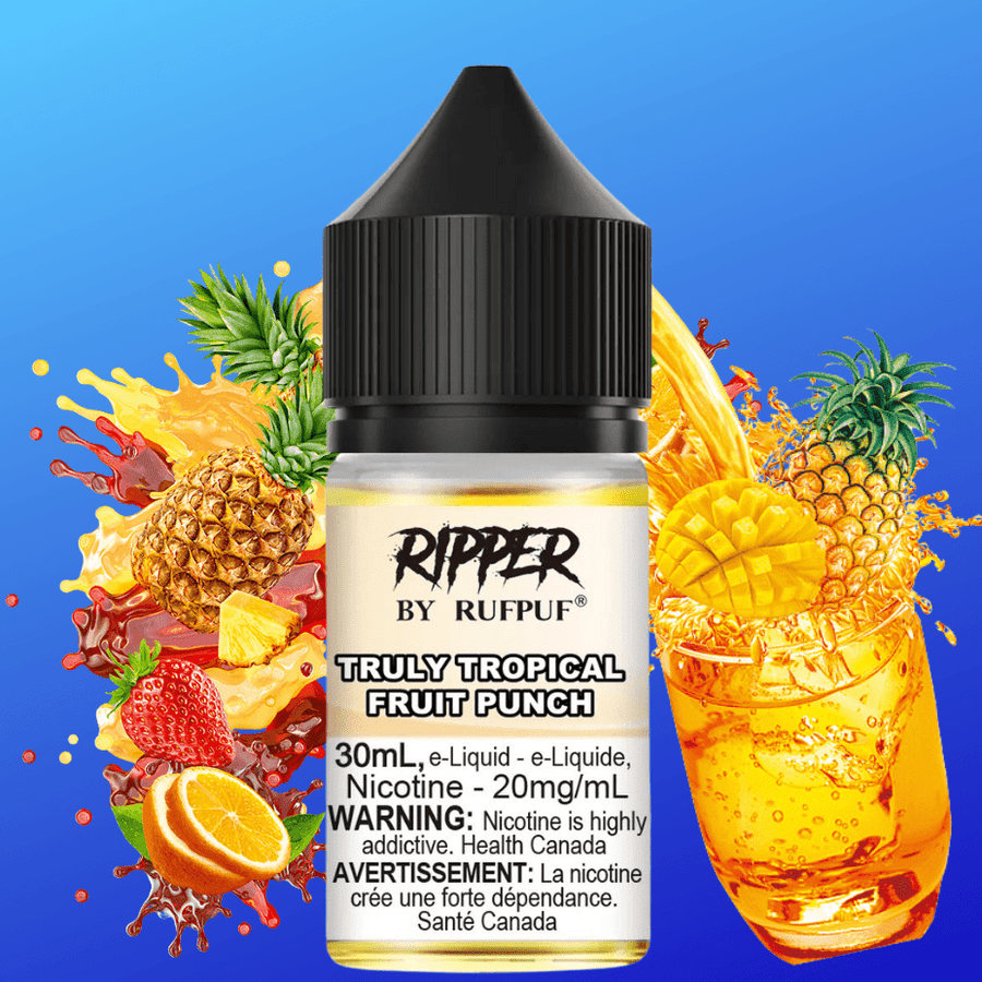 RufPuf E-Liquid Salt Nic E-Liquid 30ml / 10mg Ripper Rufpuf Salt-Truly Tropical Fruit Punch Ripper Rufpuf Salt-Truly Tropical Fruit Punch - Ripper Salts in Canada