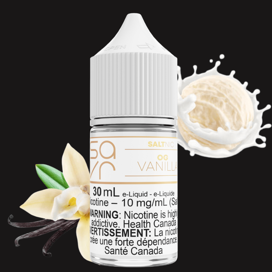 Savr Salt E-Liquid Salt Nic E-Liquid 10mg OG Vanilla Salt by Savr E-liquid OG Vanilla Salt by Savr E-liquid-Yorkton Vape SuperStore Saskatchewan