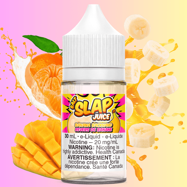 Slap Juice Salts Salt Nic E-Liquid 30ml / 12mg Banana BackHand Salt by Slap Juice Banana BackHand Salt by Slap Juice - Yorkton Saskatchewan