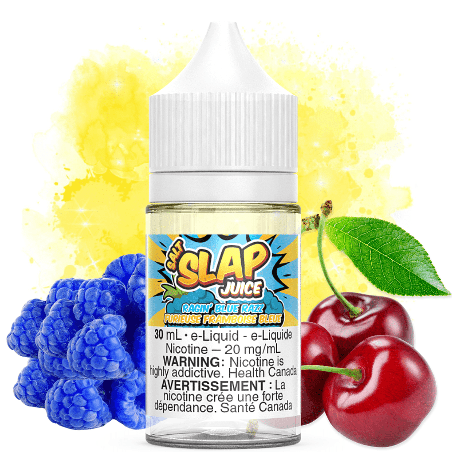 Slap Juice Salts Salt Nic E-Liquid 30ml / 12mg Ragin Blue Razz Salt by Slap Juice Ragin Blue Razz Salt by Slap Juice - Buy Salt Nic in Canada