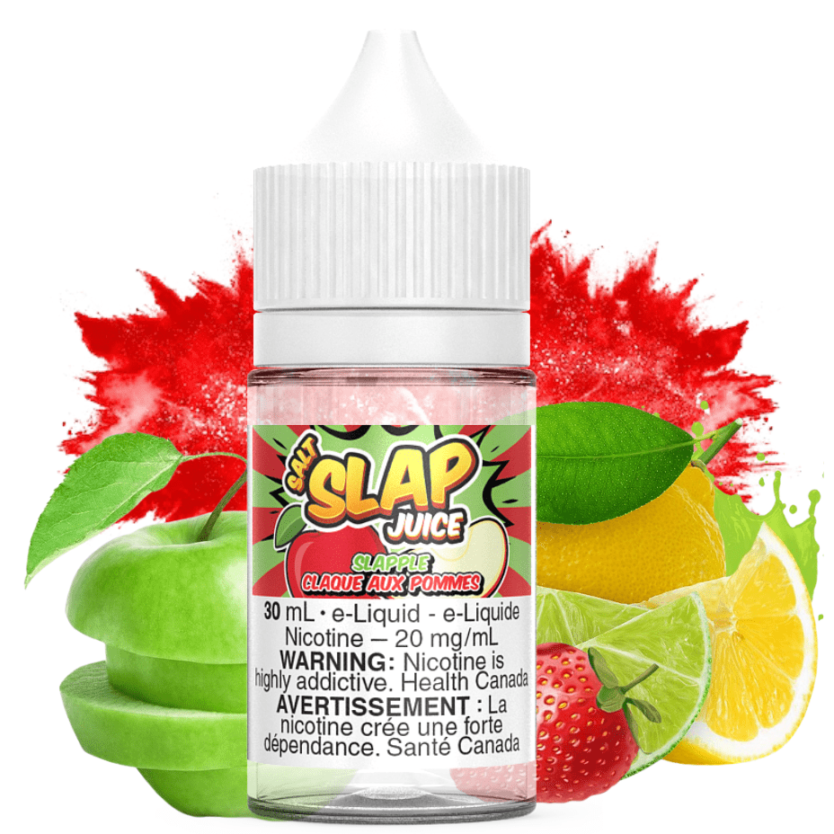 Slap Juice Salts Salt Nic E-Liquid 30ml / 12mg Slapple Salt by Slap Juice Slapple Salt by Slap Juice - Buy Slap Juice Salts in Canada