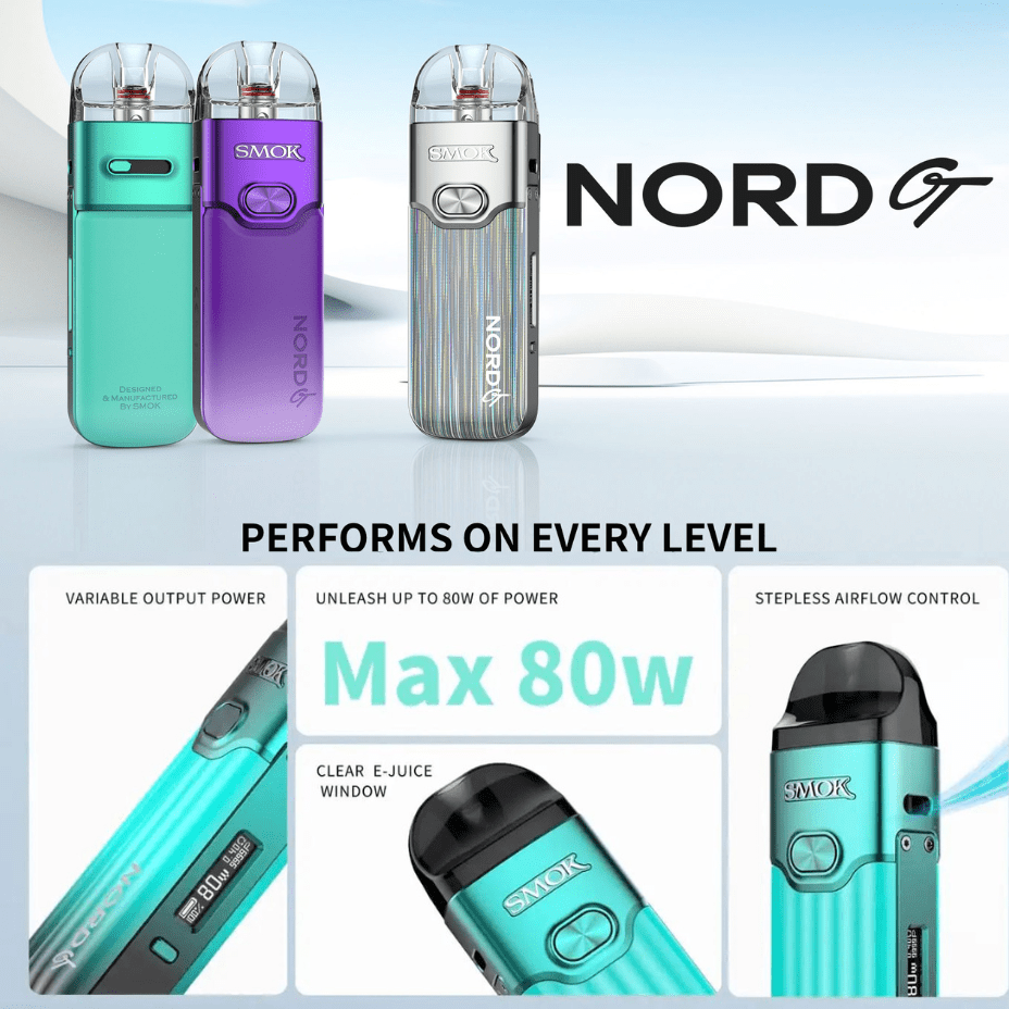 Smok Pod Kits Smok Nord GT Pod Kit-80W Smok Nord GT Pod Kit-80W-Yorkton Vape SuperStore Saskatchewan, Canada