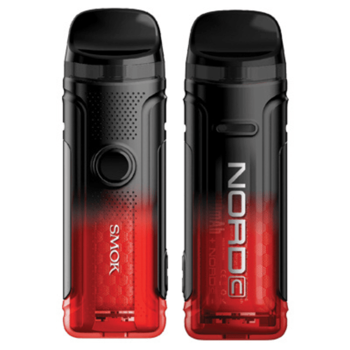 Smok Pod Kits Transparent Red SMOK Nord C Pod Kit SMOK Nord C Pod Kit-Winkler Vape SuperStore, Manitoba Canada