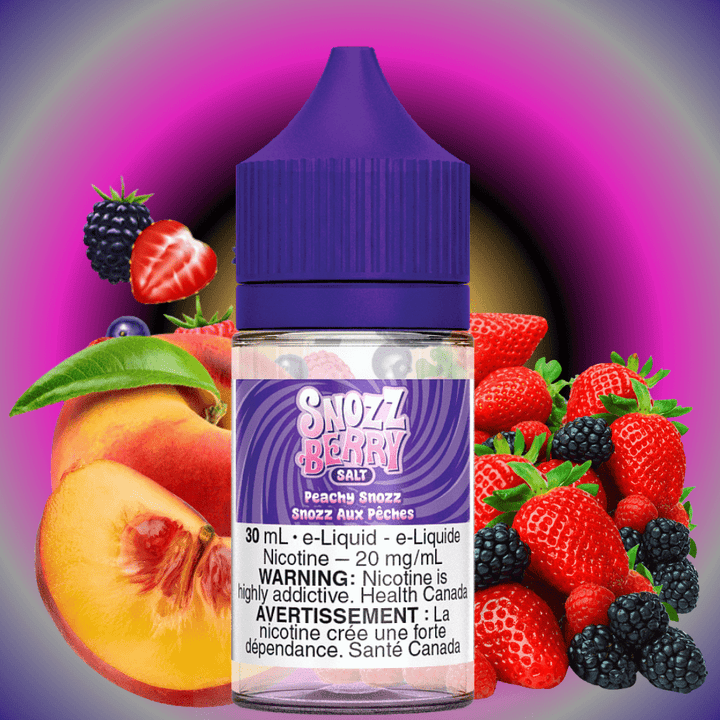 SNOZZBERRY E-Liquid Peach Snozz Salt By Snozzberry E-Liquid Peach Snozz Salt By Snozzberry E-Liquid at Yorkton Vape SuperStore