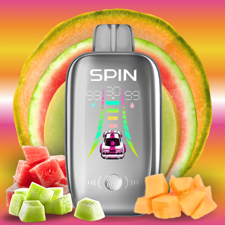 Spin Vape Disposable Vape 40000 / 20mg Spin Ultra 40k Disposable Vape - Watermelon Honeydew Cantaloupe