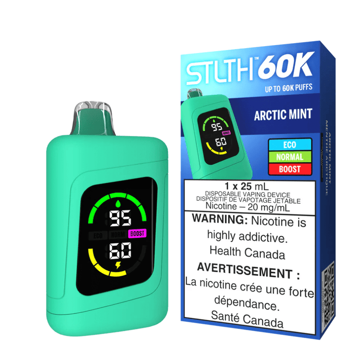 STLTH Disposable STLTH 60k Disposable Vape-Arctic Mint STLTH 60k Disposable Vape-Arctic Mint in Yorkton SK