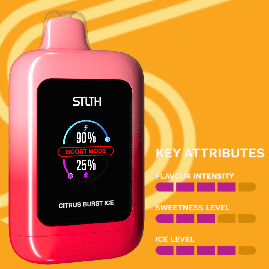 STLTH Disposables 20000 Puffs / 20mg STLTH Vision 20K Disposable Vape - Citrus Burst Ice