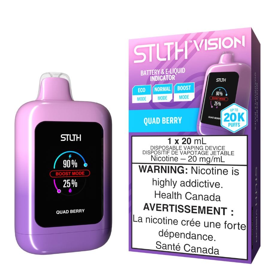 STLTH Disposables STLTH VISION Disposable Vape - Quad Berry STLTH VISION Disposable Vape - Quad Berry - Yorkton Vape