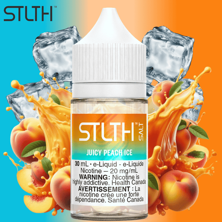 STLTH Salt Salt Nic E-Liquid 30mL / 20mg STLTH Salt - Juicy Peach Ice STLTH Salt - Juicy Peach Ice in Canada