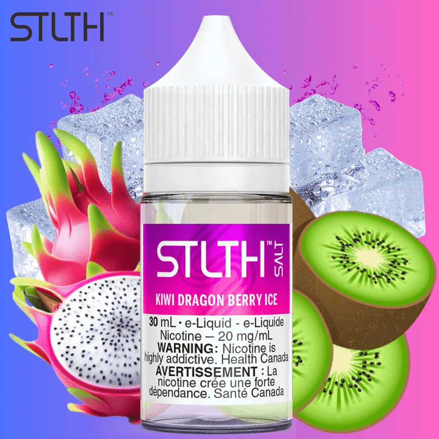 STLTH Salt Salt Nic E-Liquid 30mL / 20mg STLTH Salt - Kiwi Dragon Berry Ice STLTH Salt - Kiwi Dragon Berry Ice