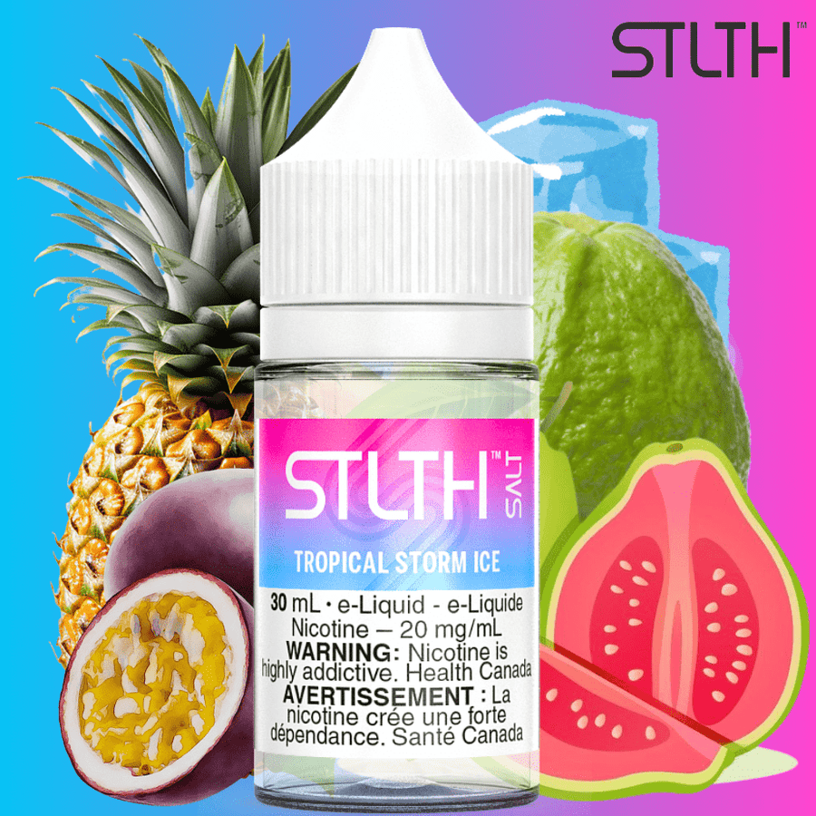 STLTH Salt Salt Nic E-Liquid 30mL / 20mg STLTH Salt - Tropical Storm Ice STLTH Salt - Tropical Storm Ice in Canada