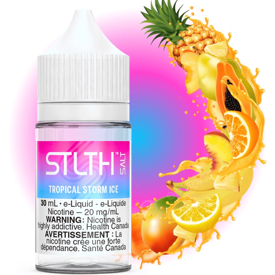 STLTH Salt Salt Nic E-Liquid 30mL / 20mg STLTH Salt - Tropical Storm Ice STLTH Salt - Tropical Storm Ice in Canada