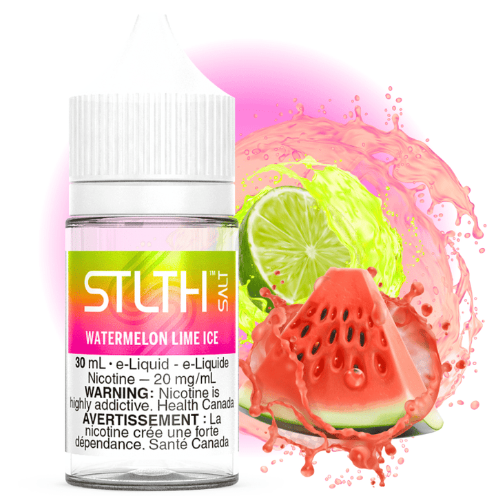 STLTH Salt Salt Nic E-Liquid 30mL / 20mg STLTH Salt - Watermelon Lime Ice STLTH Salt - Watermelon Lime Ice in Canada