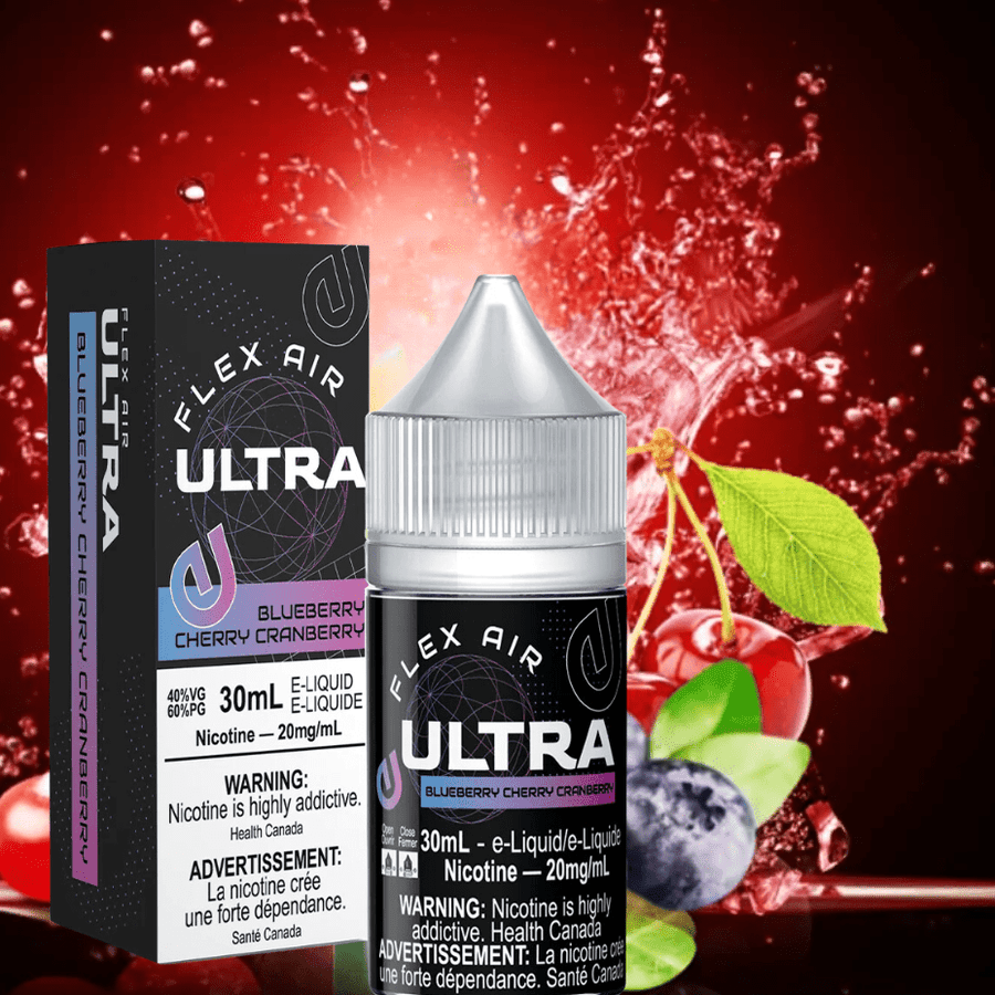 Ultra E-Liquid Salt Nic E-Liquid Flex Air Ultra Salt-Blueberry Cherry Cranberry Flex Air Ultra Salt-Blueberry Cherry Cranberry in Yorkton SK