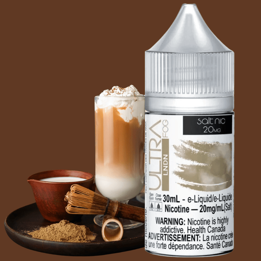 Ultra Salt E-Liquid Salt Nic E-Liquid Ultra Fog E-Liquid-Lndn Salt-30ml Ultra Fog E-Liquid-London Fog Salt-Yorkton Vape SuperStore