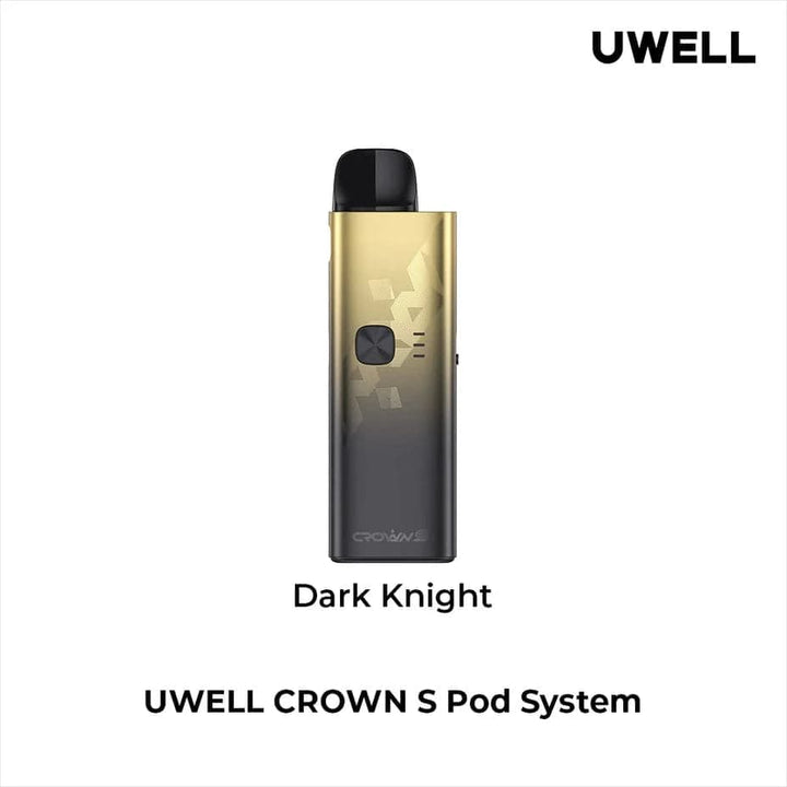 UWELL Pod Kits Black Uwell Crown S Pod Kit Uwell Crown S Pod Kit 1500mAh - 5ml Tank - Yorkton Vape SuperStore