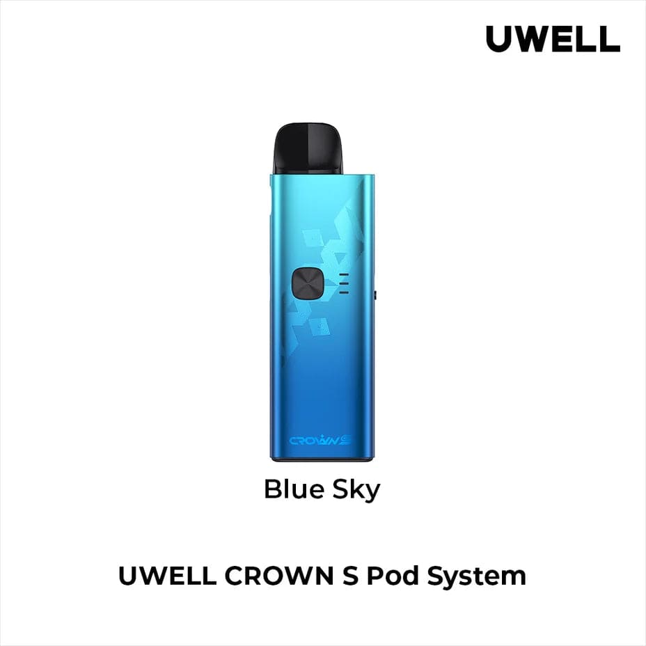 UWELL Pod Kits Blue Uwell Crown S Pod Kit Uwell Crown S Pod Kit 1500mAh - 5ml Tank - Yorkton Vape SuperStore