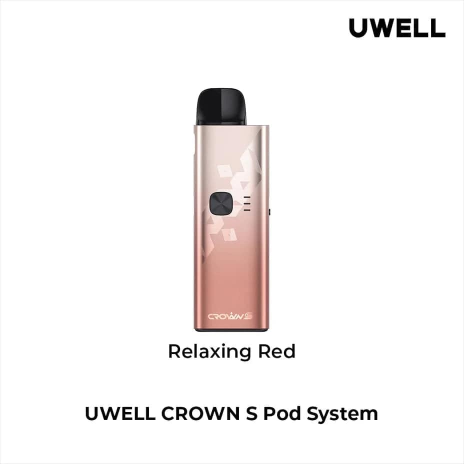 UWELL Pod Kits Red Uwell Crown S Pod Kit Uwell Crown S Pod Kit 1500mAh - 5ml Tank - Yorkton Vape SuperStore